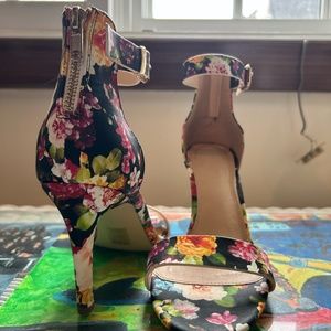 Floral heels